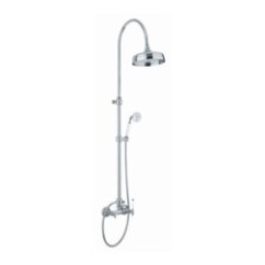 IRIS colonna doccia con miscelatore finitura cromo