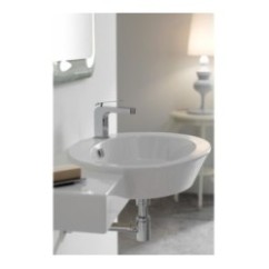 WISH SHELF SX lavabo da appoggio o sospeso