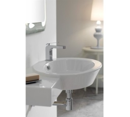 WISH SHELF SX lavabo da appoggio o sospeso