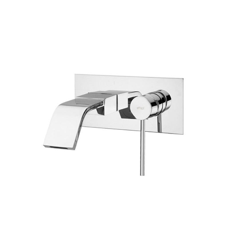 THOR Monocomando lavabo ad incasso finitura cromo