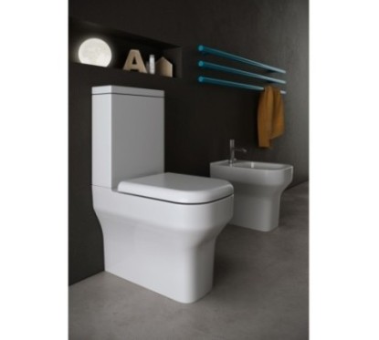 SYNTHESIS Bidet + Vaso monoblocco con cassetta