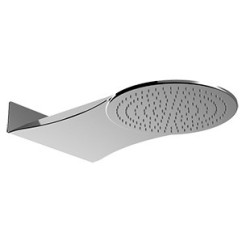 WELLNESS Soffione in acciaio a parete