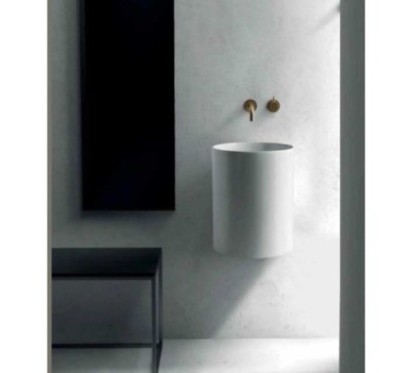 CORE 46 Lavabo sospeso cm Ø37 + staffa