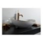 VESSEL lavabo d'appoggio finitura filo oro