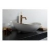 VESSEL lavabo d'appoggio finitura filo oro