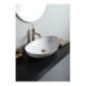 VESSEL lavabo d'appoggio finitura filo oro