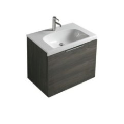 DREAM mobile bagno sospeso 7321 finitura rovere rustico