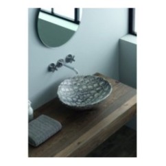 AFYA lavabo d'appoggio finitura caimano