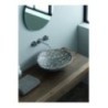 AFYA lavabo d'appoggio finitura caimano