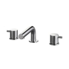 DMB Miscelatore lavabo da piano inox 316L 3-fori bocca cm. 15 finitura pvd rame