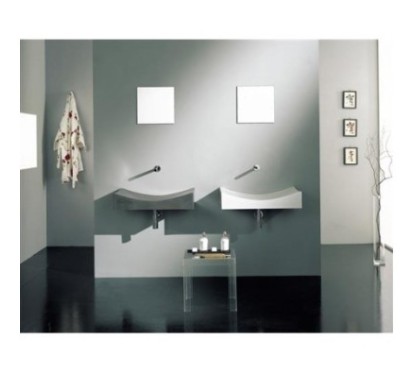 TSUNAMI 90 lavabo da appoggio o sospeso