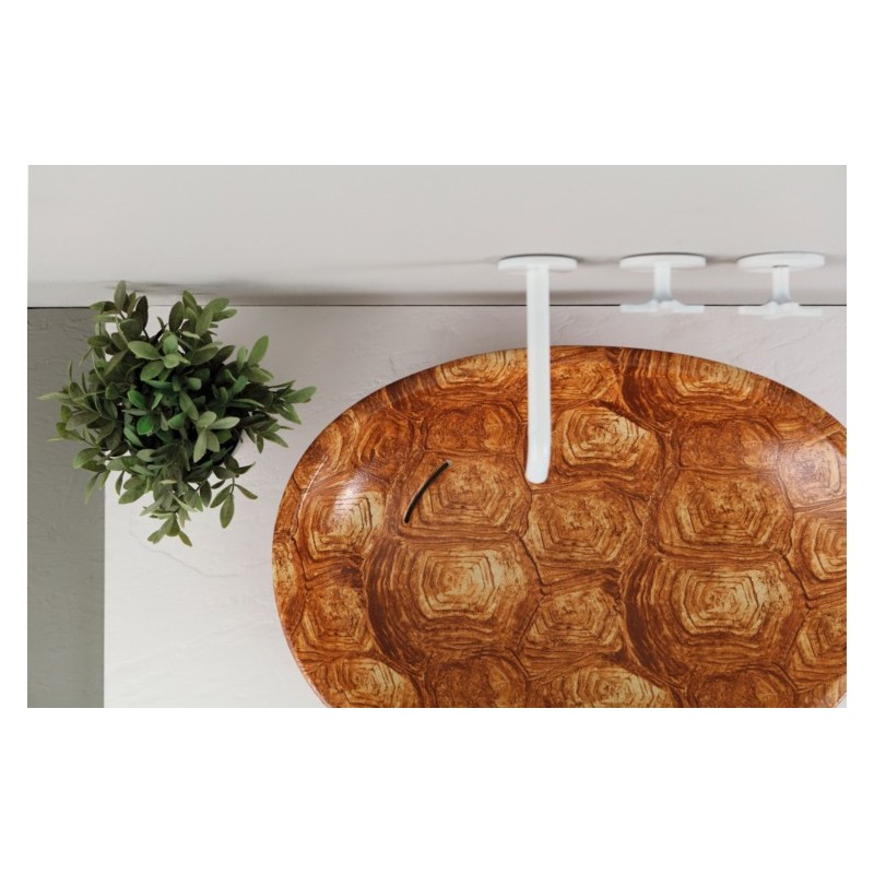 BIKO lavabo d'appoggio finitura tartaruga