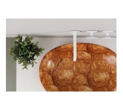 BIKO lavabo d'appoggio finitura tartaruga