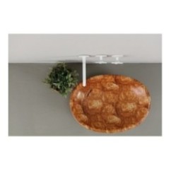 BIKO lavabo d'appoggio finitura tartaruga