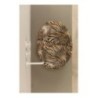 BIKO lavabo d'appoggio finitura zebra arancio