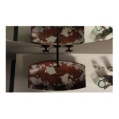 SHAKIA lavabo d'appoggio finitura cavallino