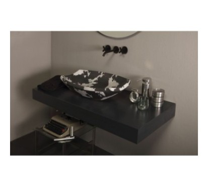 SHAKIA lavabo d'appoggio finitura muhuu