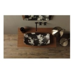 SHAKIA lavabo d'appoggio finitura muhuu