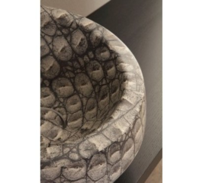 THABO lavabo d'appoggio finitura caimano