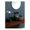THABO lavabo d'appoggio finitura zebra arancio