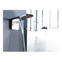 MIST kit soffione in acciaio con presa acqua e doccia