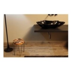 SHELL lavabo d'appoggio finitura black