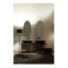 SHELL lavabo d'appoggio finitura black