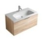 DREAM mobile bagno sospeso 7320 finitura olmo lava