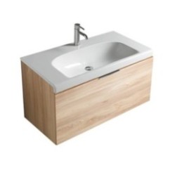 DREAM mobile bagno sospeso 7320 finitura larice siberiano