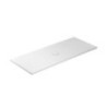 FOLIA Piatto doccia ceramica rettangolare cm. 170x70 finitura bianco altezza 3cm