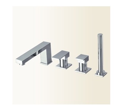 NEW SPACE Miscelatore bordo vasca 4 fori