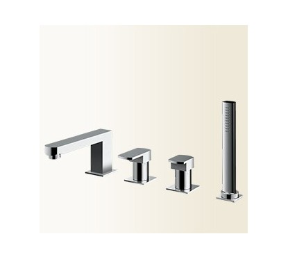 SOPHIE miscelatore monocomando bordo vasca finitura cromo