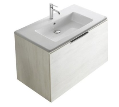 MEG11 mobile bagno sospeso 5472 finitura olmo roccia