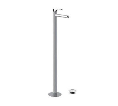 OMEGA miscelatore monocomando da pavimento finitura cromo