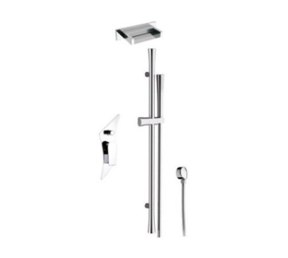 DIVA set doccia completo finitura cromo