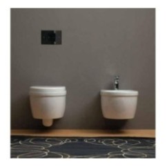 YOUNG vaso + bidet sospesi finitura bianco lucido