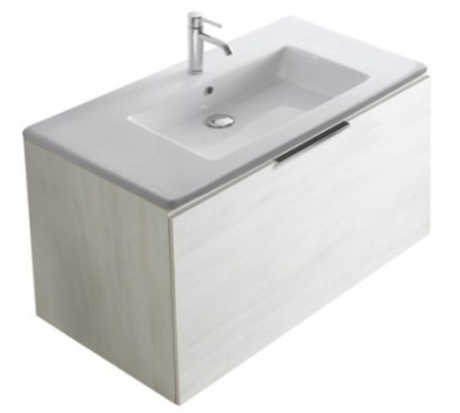 MEG11 mobile bagno sospeso 5473 finitura rovere rustico