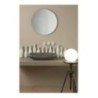 SHAKIA lavabo d'appoggio finitura caimano dark