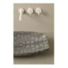 SHAKIA lavabo d'appoggio finitura caimano dark