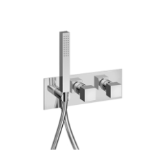 THERMO.LINE Miscelatore termostatico doccia incasso 2 uscite con deviatore e kit doccia