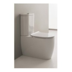 MOON wc monoblocco + cassetta+ sistema di scarico + coprivaso