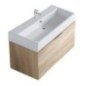 PLUS DESIGN mobile bagno sospeso 6130 finitura promenade 2