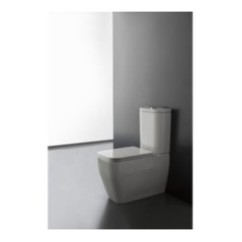 NEXT vaso monoblocco + cassetta + sistema di scarico + coprivaso