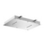 ATLANTE Soffione a soffitto da incasso 560x400 in acciaio inox