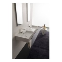 TEOREMA 2.0 141x46 lavabo da appoggio o sospeso