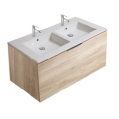 MEG11 mobile bagno sospeso 5474 finitura rovere rustico