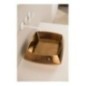 HASANA lavabo d'appoggio finitura luxury bronze