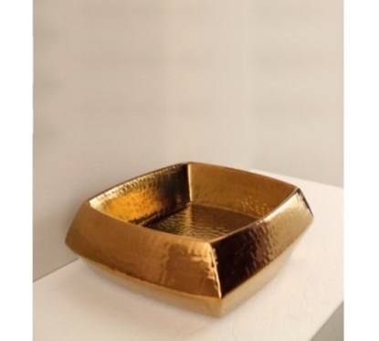 HASANA lavabo d'appoggio finitura luxury bronze