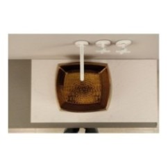 HASANA lavabo d'appoggio finitura luxury bronze