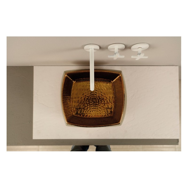HASANA lavabo d'appoggio finitura luxury bronze
